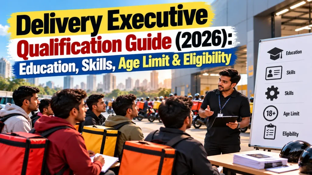 Delivery Executive Qualification