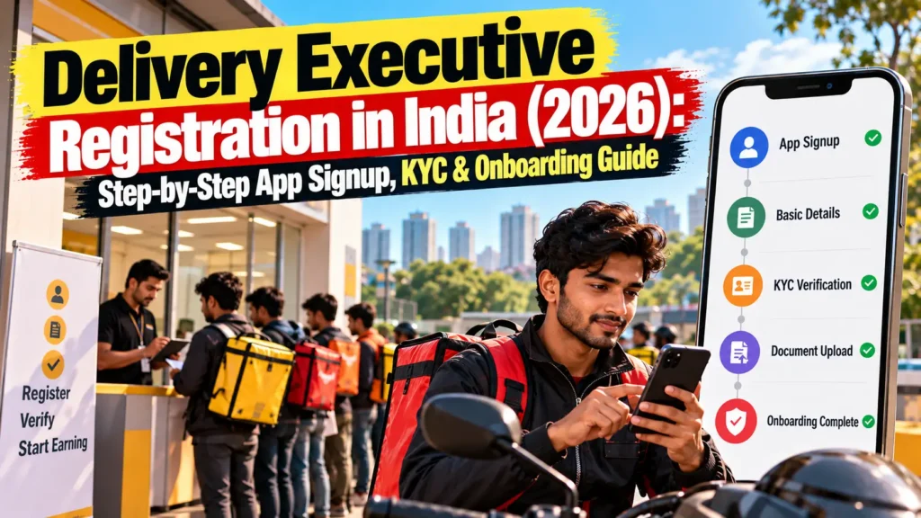 Delivery Executive Registration