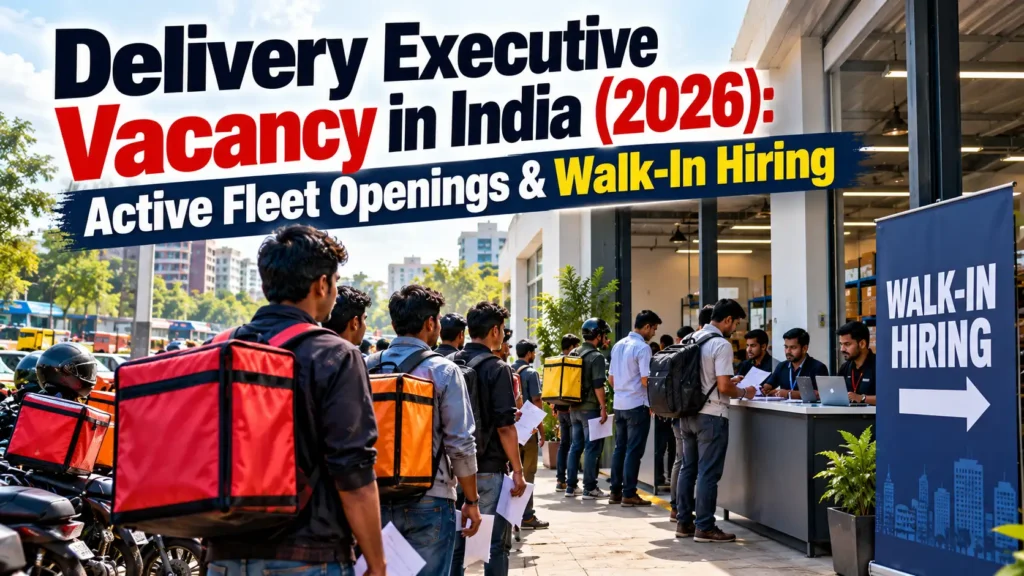Delivery Executive Vacancy