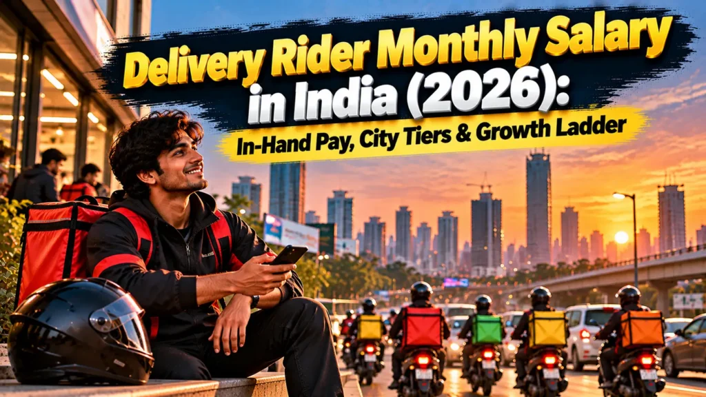 Delivery Rider Monthly Salary