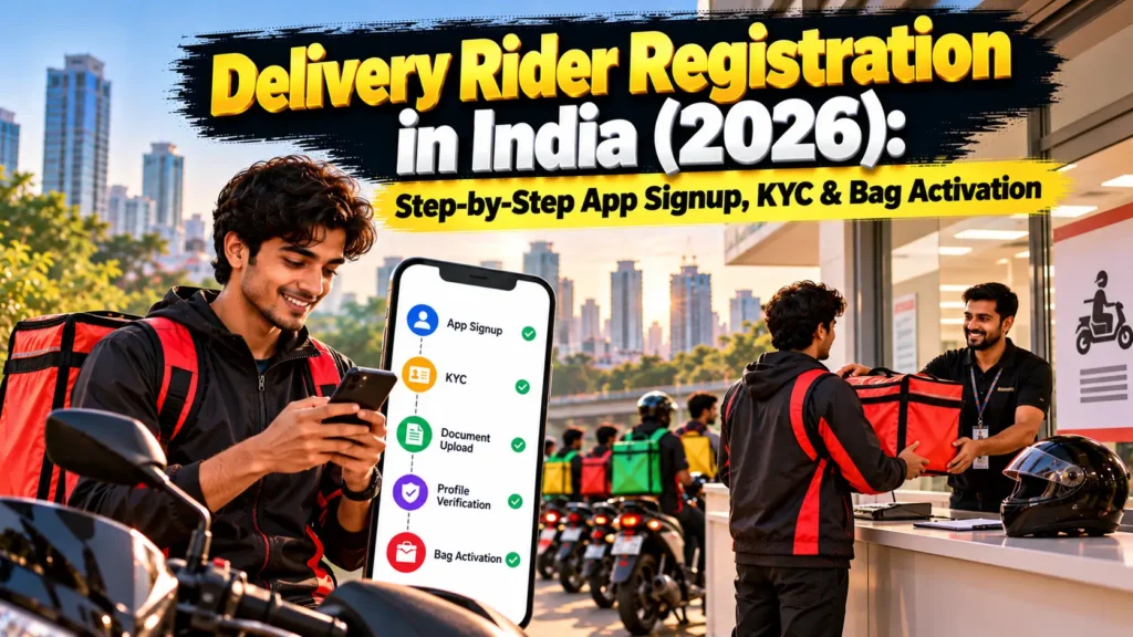 Delivery Rider Registration