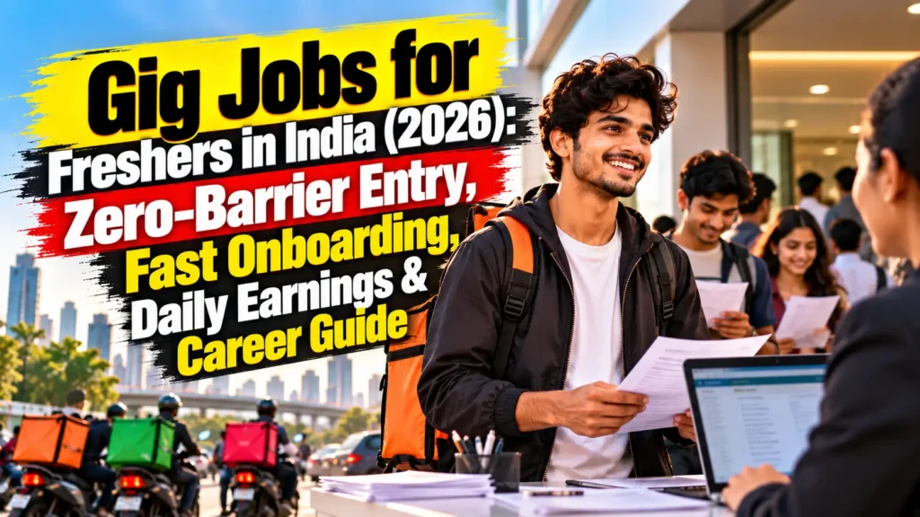 Gig Jobs for Freshers
