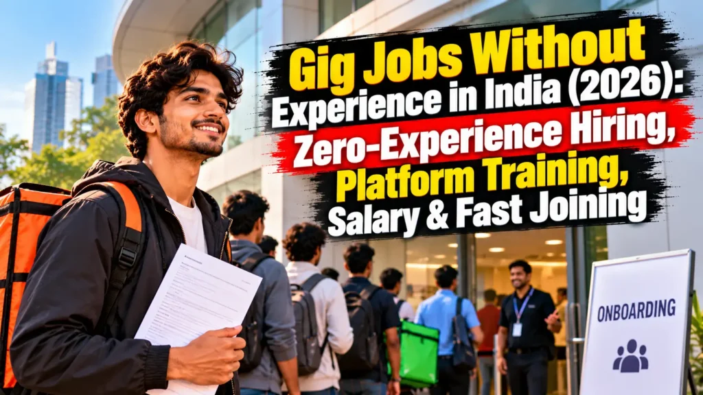 Gig Jobs Without Experience
