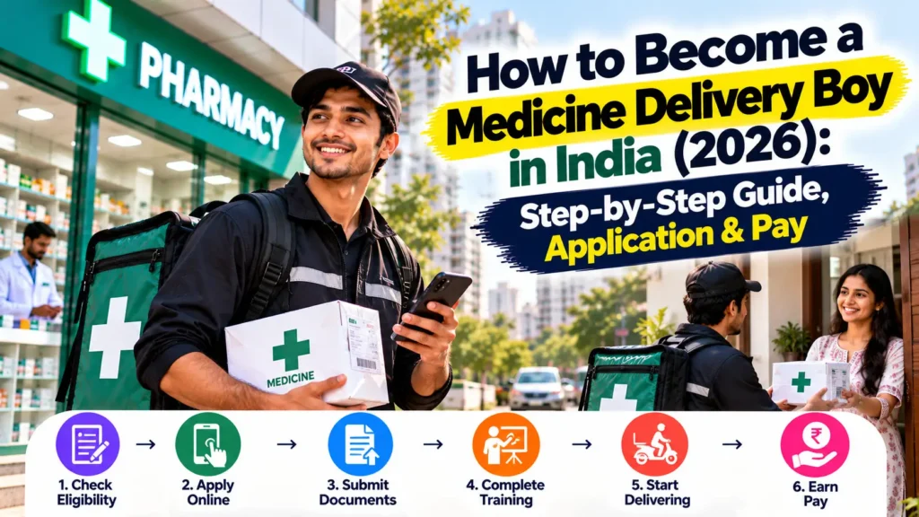 How to Become a Medicine Delivery Boy