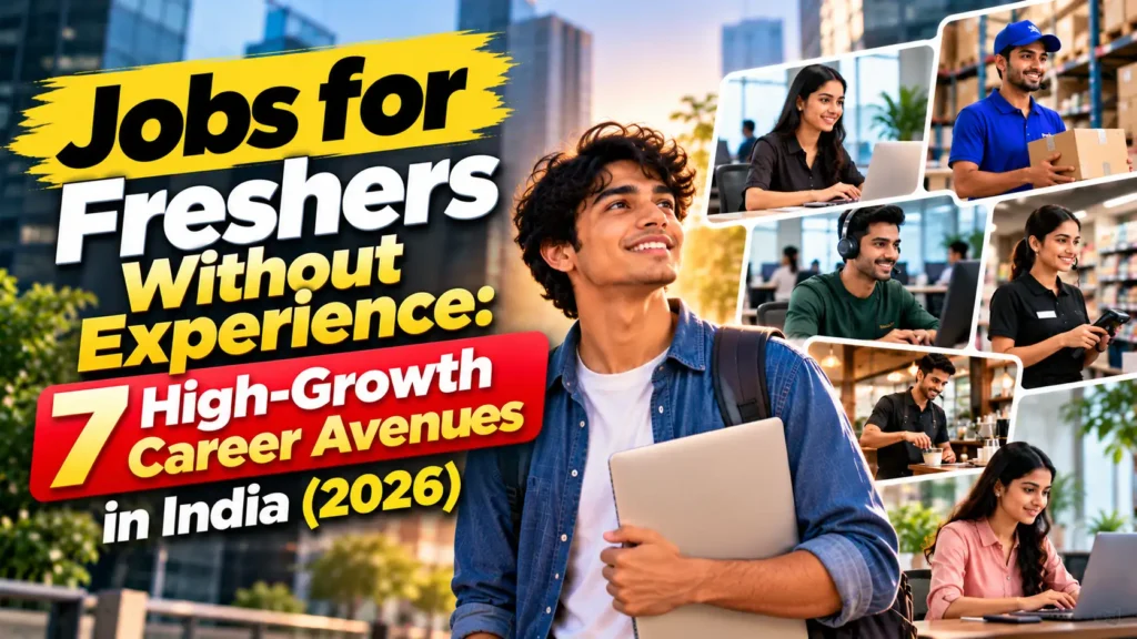 Jobs for Freshers Without Experience