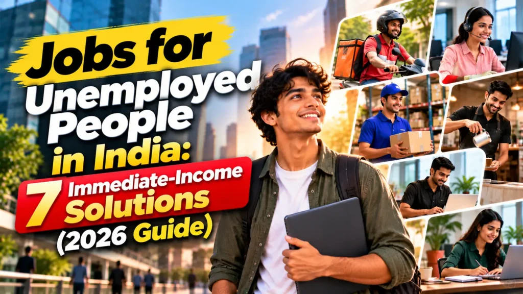 Jobs for Unemployed People in India