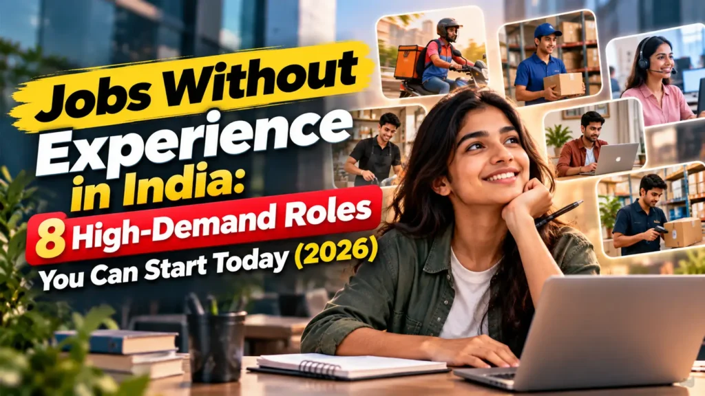 Jobs Without Experience in India