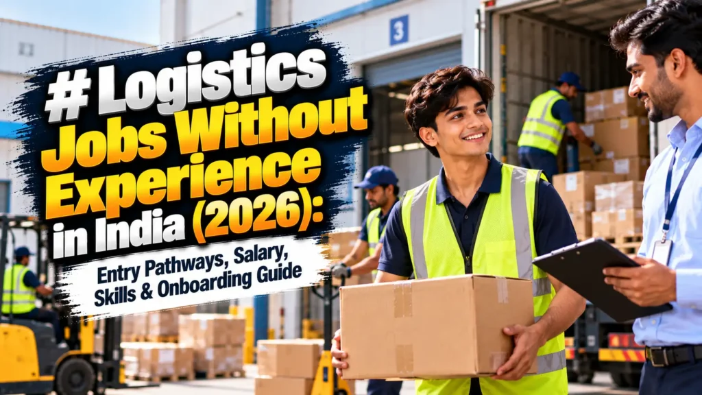 Logistics Jobs Without Experience