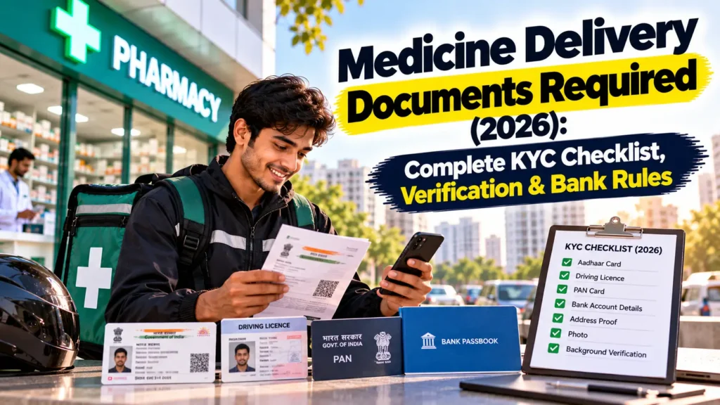 Medicine Delivery Documents Required