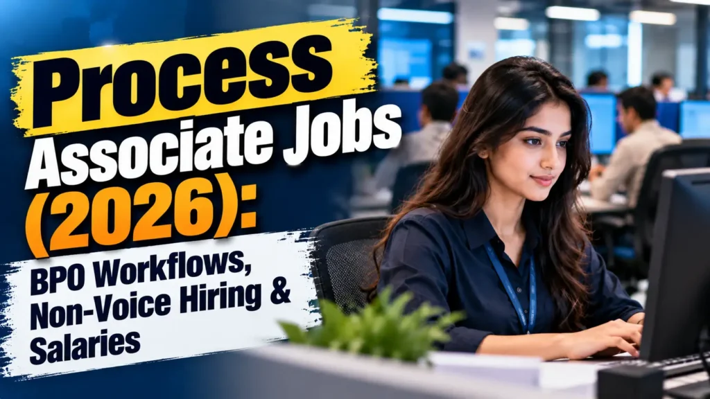 Process Associate Jobs (2026): BPO Workflows, Non-Voice Hiring & Salaries