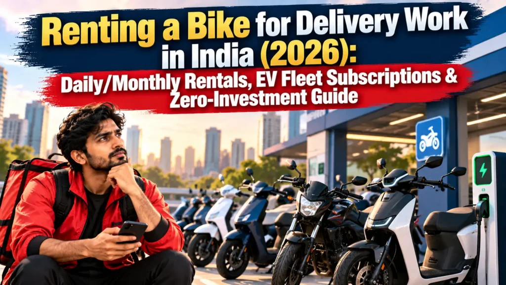 Renting a Bike for Delivery Work