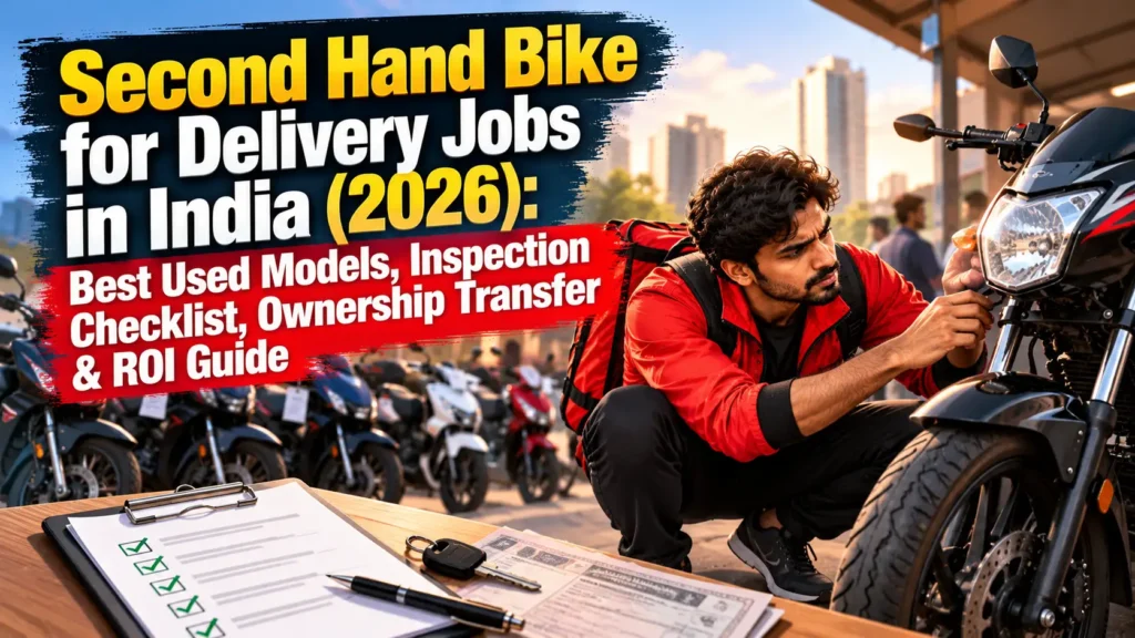 Second Hand Bike for Delivery Jobs