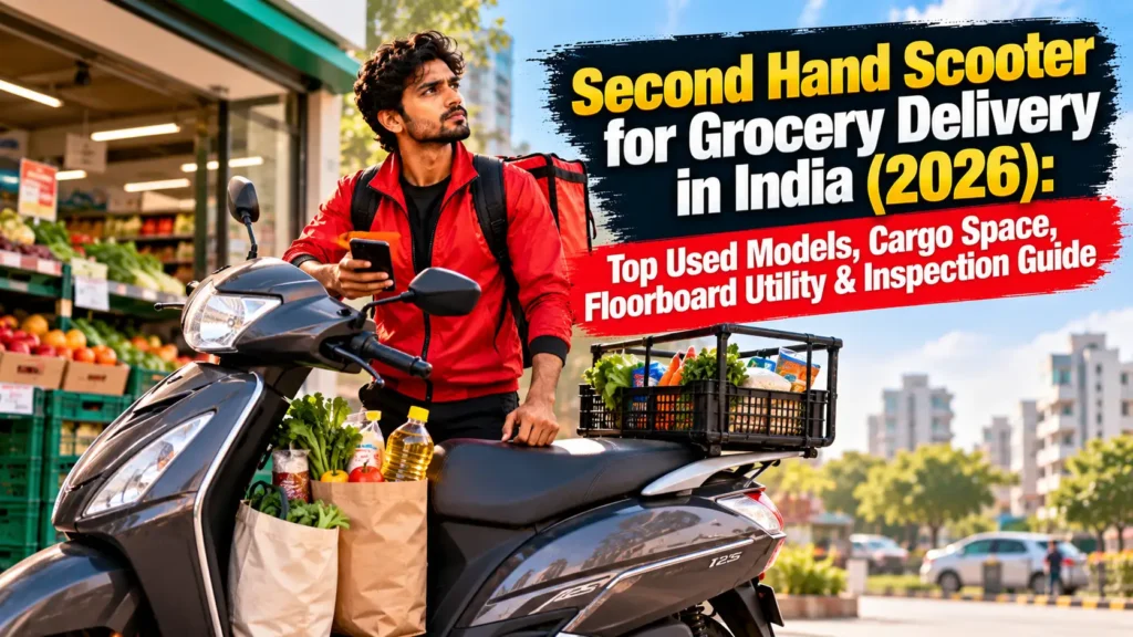 Second Hand Scooter for Grocery Delivery