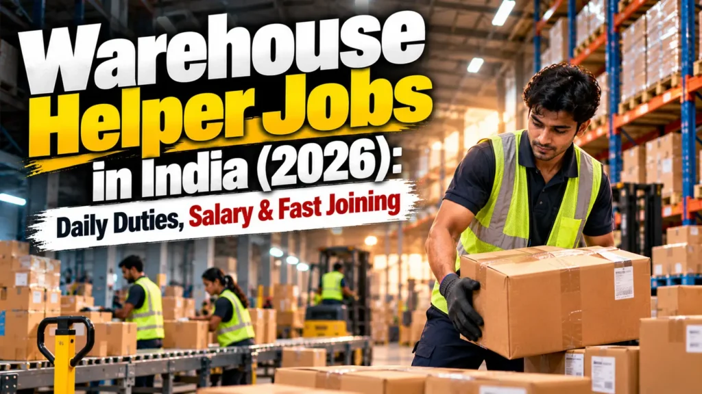 Warehouse Helper Jobs