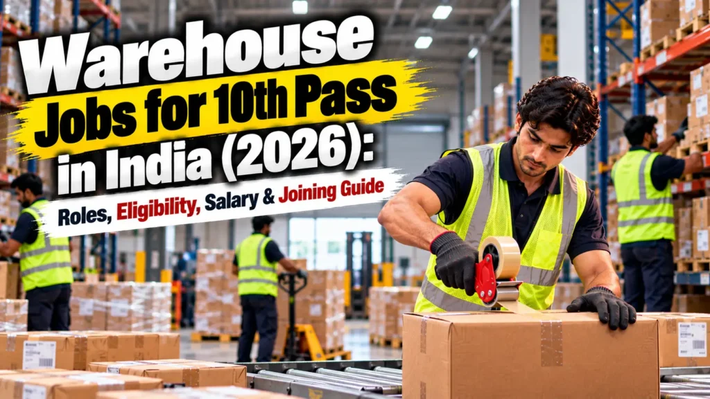 Warehouse Jobs for 10th Pass